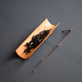 ChenBrew Carbonized Bamboo Tea Scoop and Needle Two-Piece Set 禪意復古碳化茶則兩件套