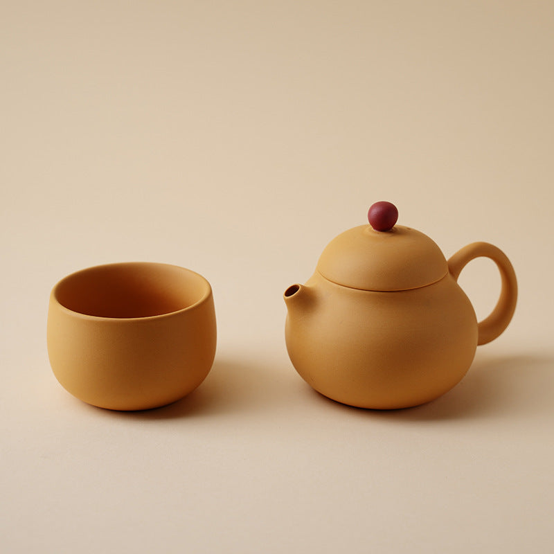 ChenBrew Raw Duan Ni Purple Clay Wendan Teapot